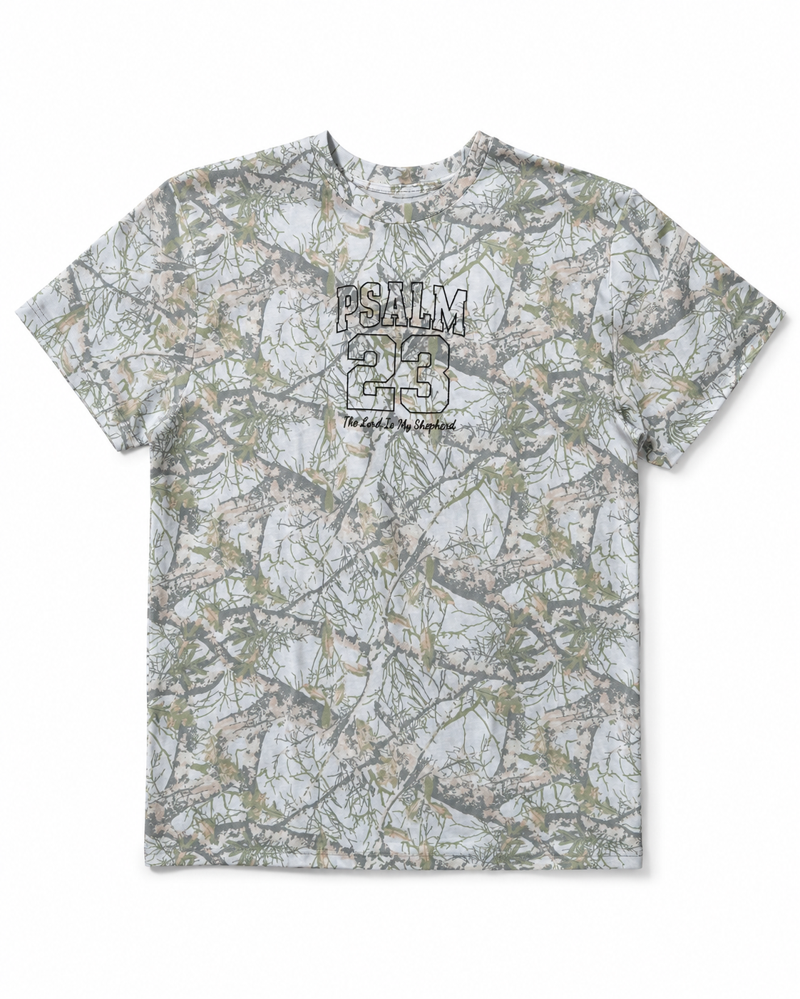 Camo Psalm 23 short sleeve T-Shirt