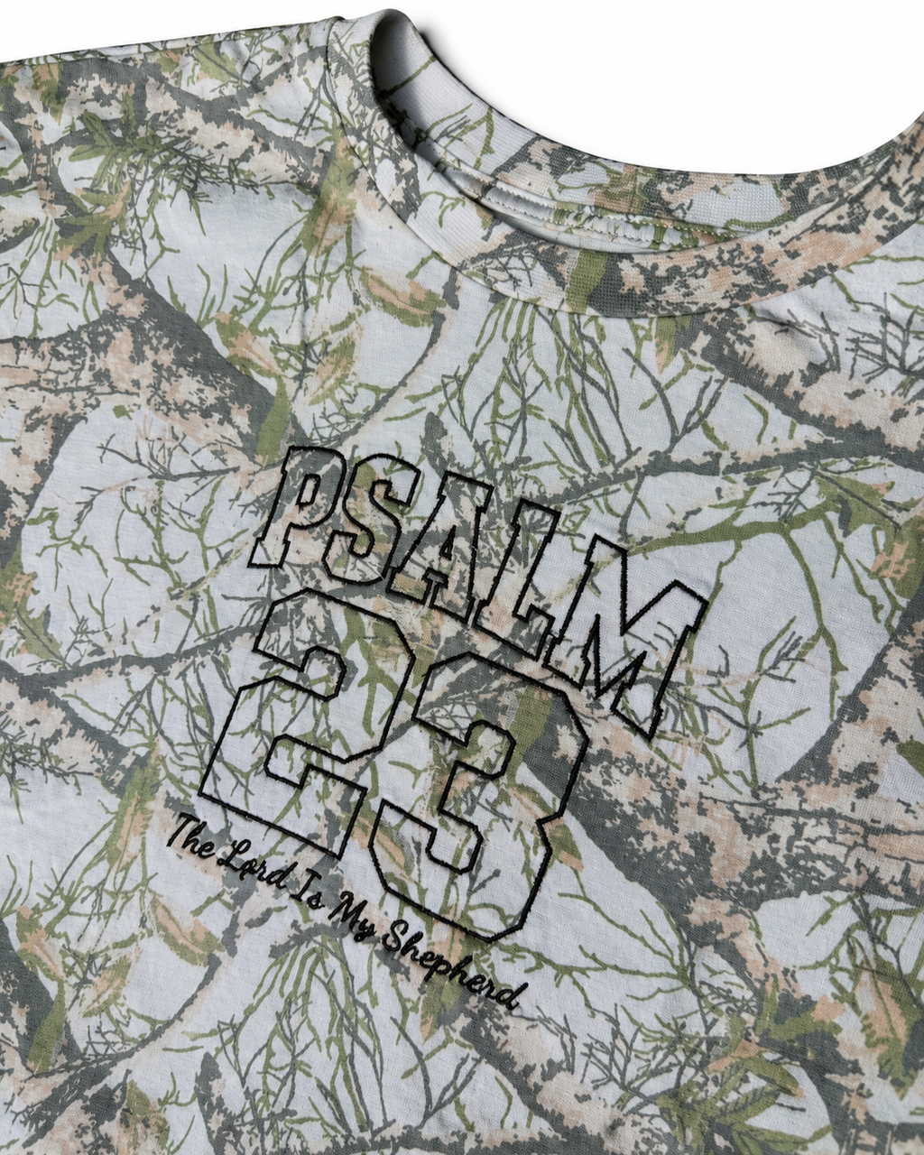 Camo Psalm 23 short sleeve T-Shirt