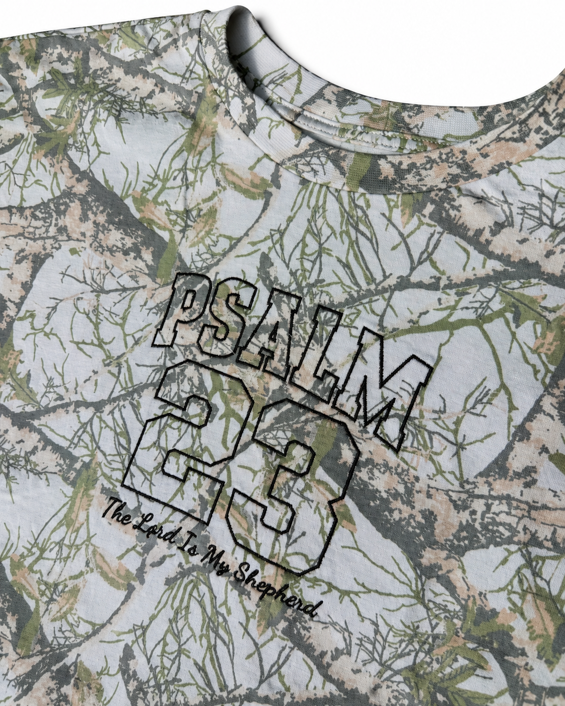 Camo Psalm 23 short sleeve T-Shirt