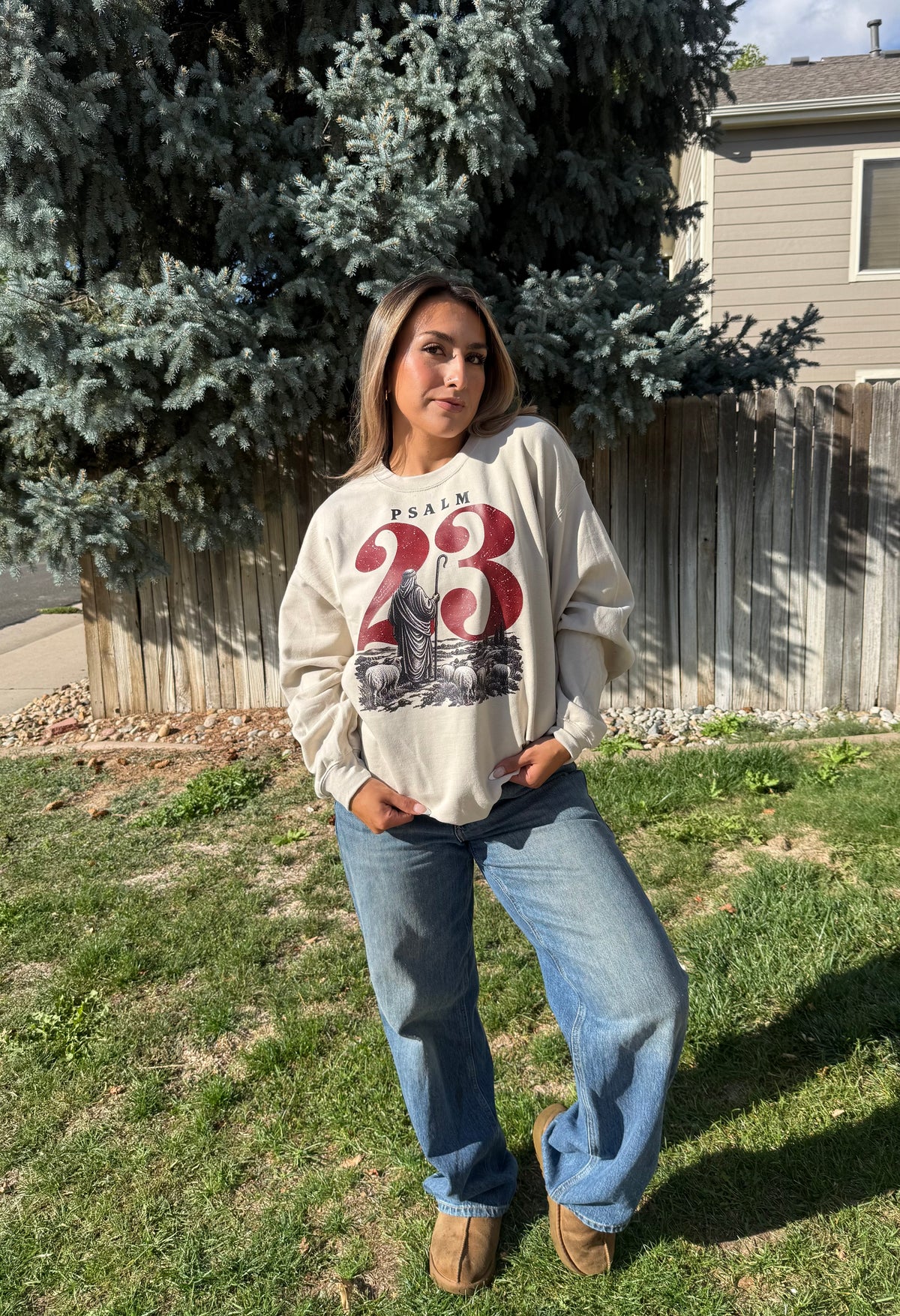 Psalm 23 sweater